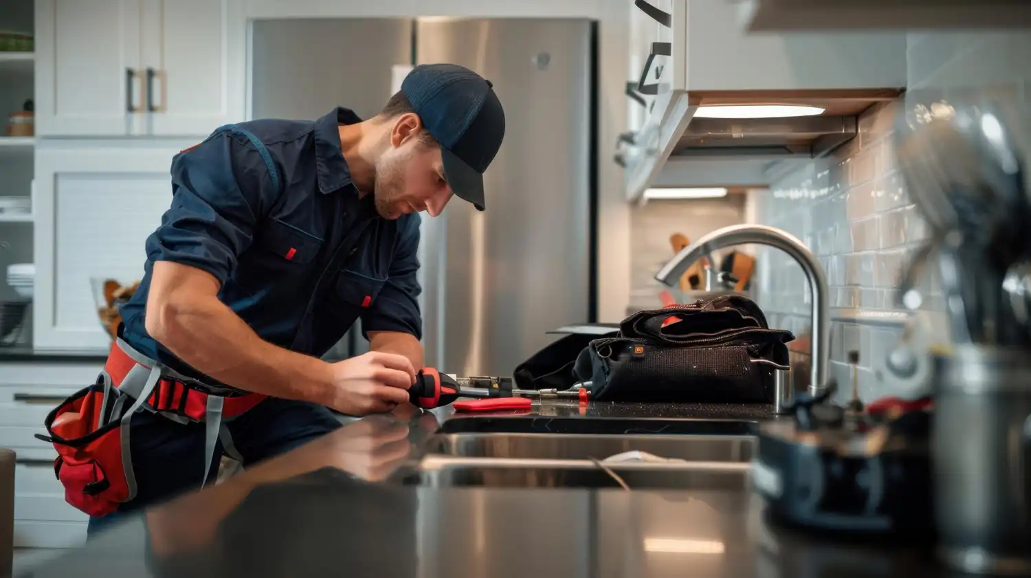 Licensed plumbers using advanced tools and modern equipment for efficient plumbing solutions
