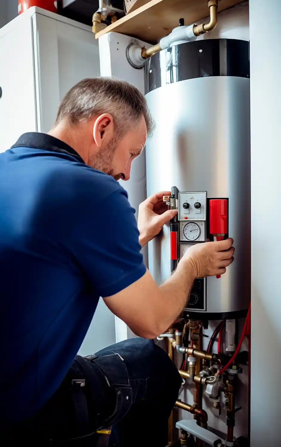 Emergency Gas Safe engineer repairing a broken boiler in a Hatfield home, ensuring fast response, safe repairs, and restored heating during cold weather.